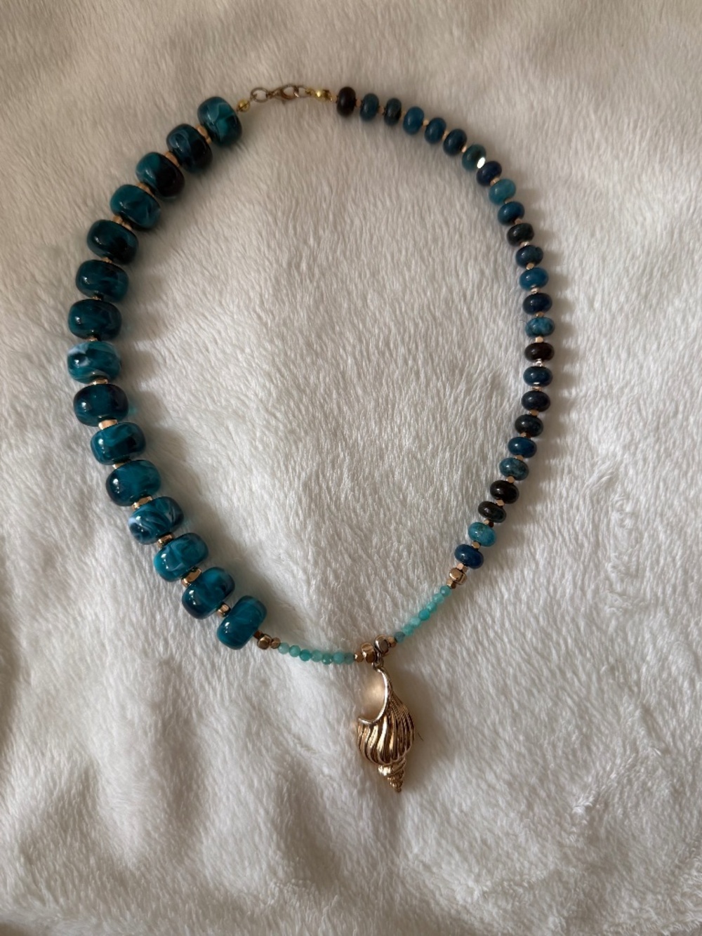 Munai Mustafa Custom Upcycled Necklace 18in